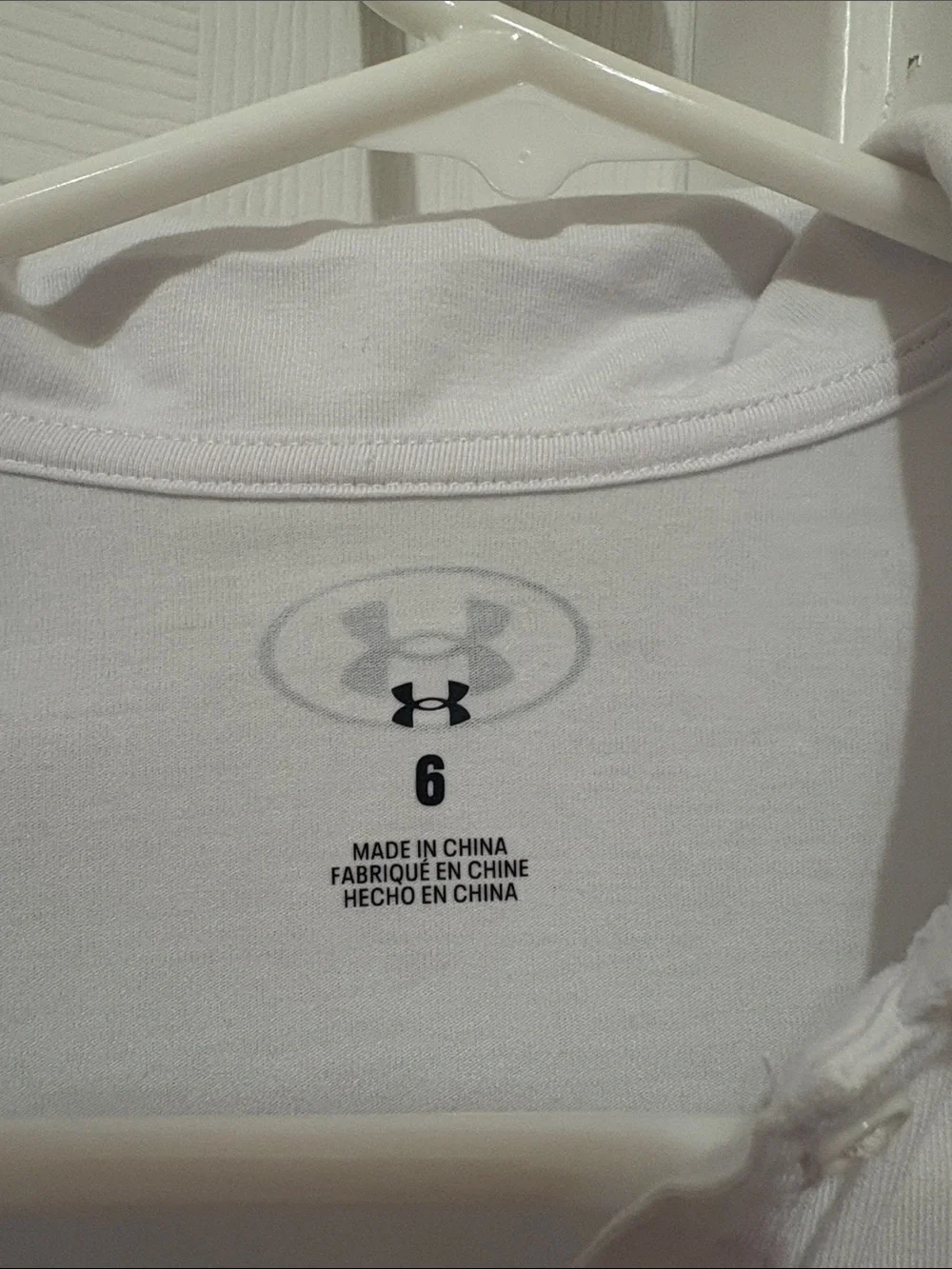Under Armour wear pink short